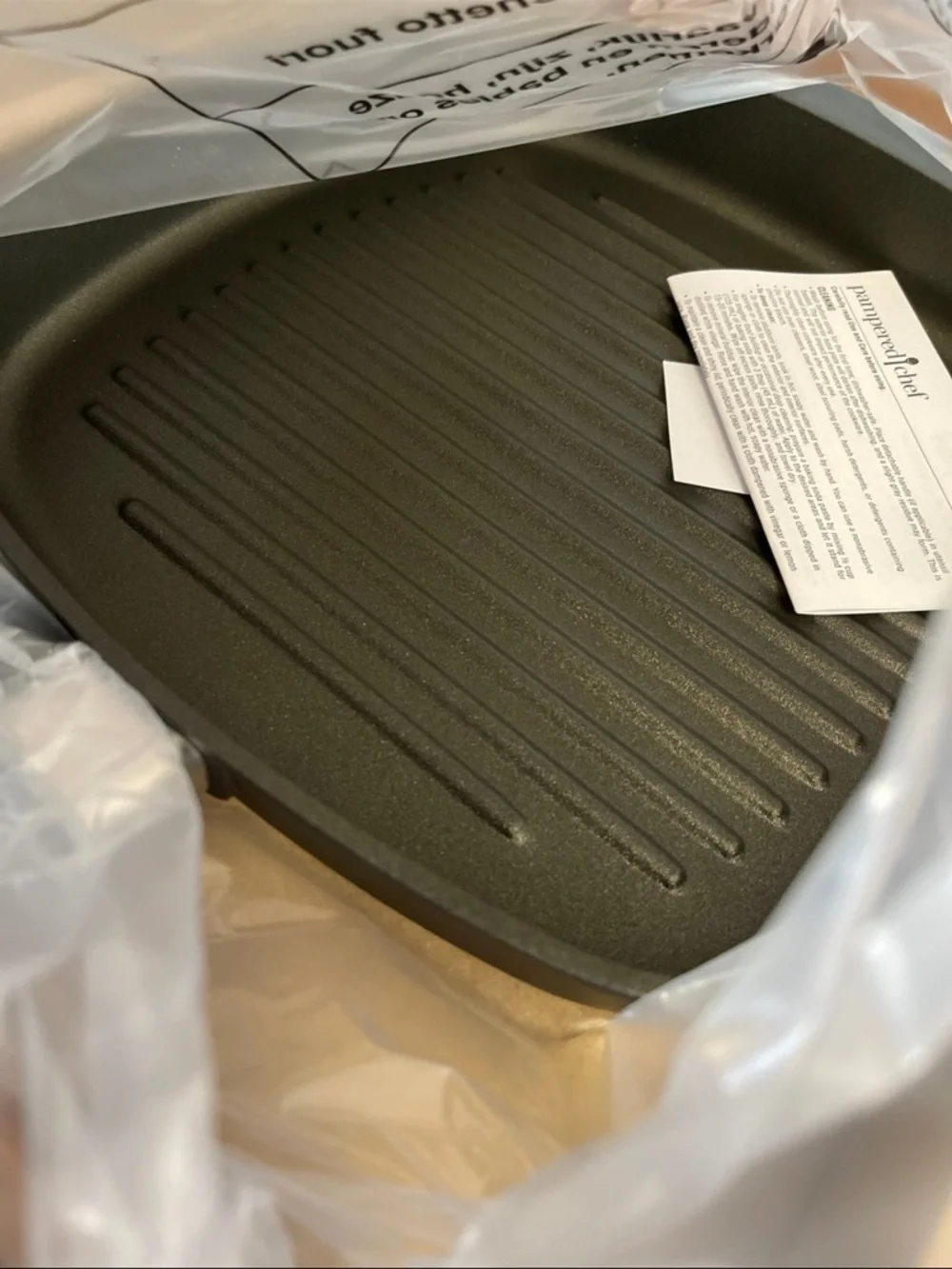 Pampered Chef Nonstick Grill Pan -  New in Box - Picture 4 of 5